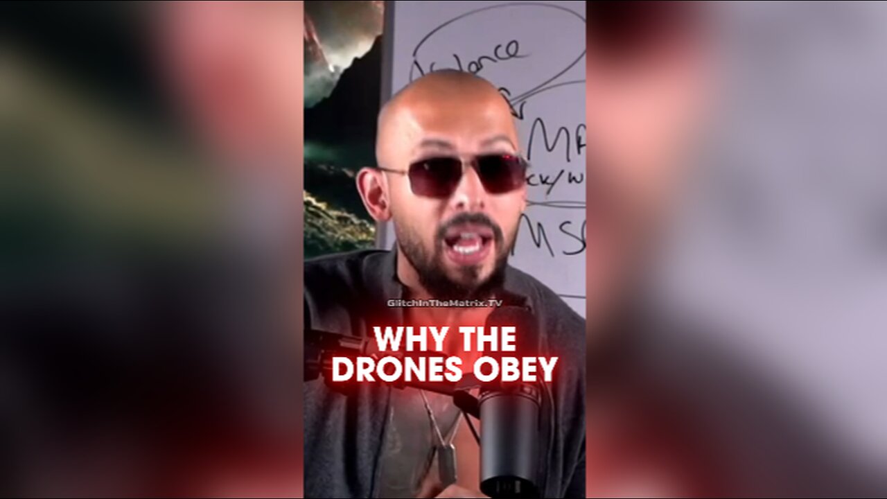 Andrew Tate: This is Why Drones Obey The Matrix