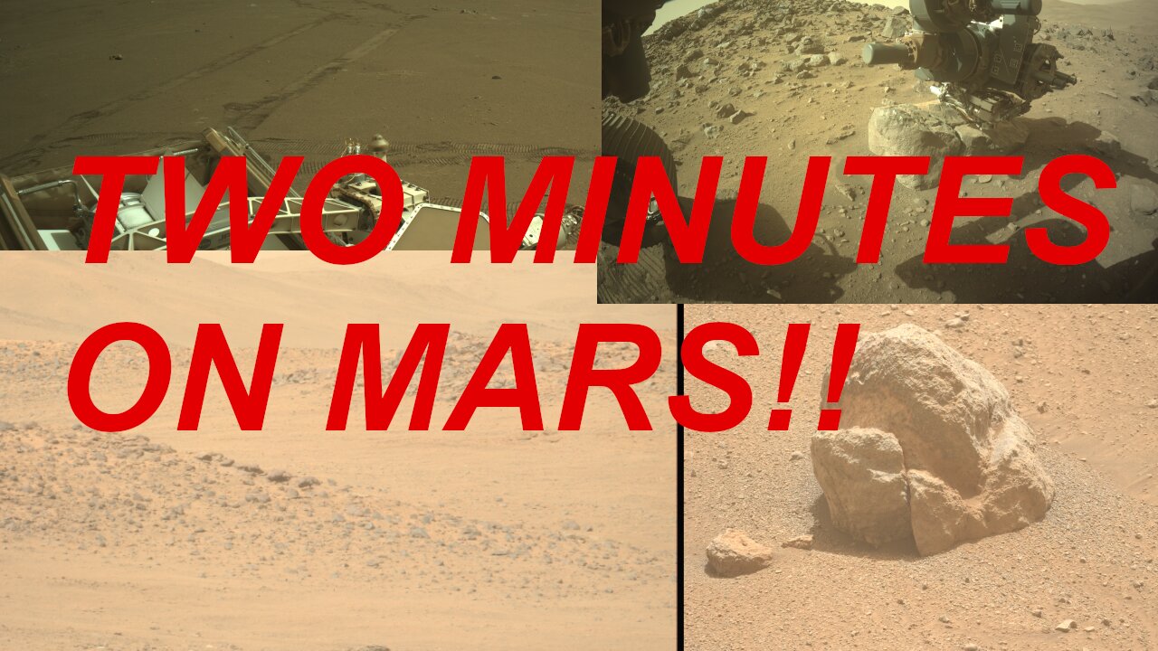 Two Minutes on MARS🌕NASA Pictures, Video