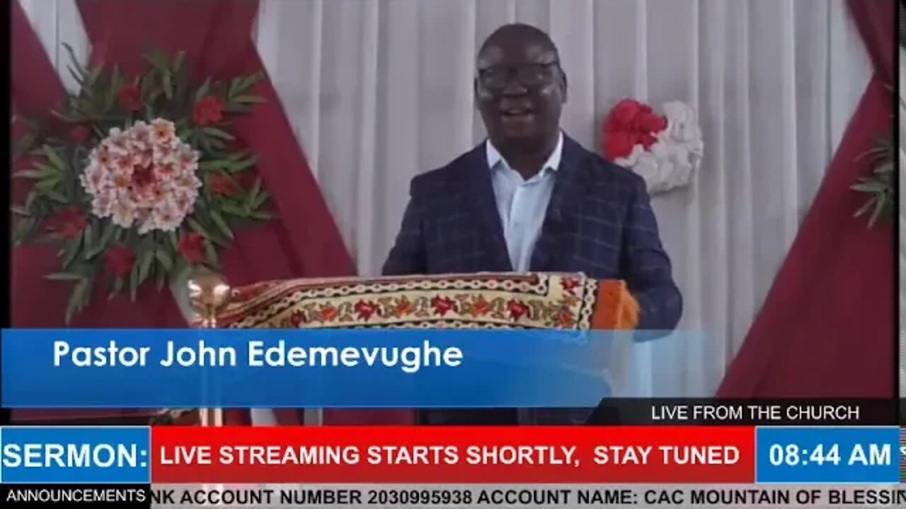 CAC Mountain of Blessing Sunday Service 3rd May, 2020