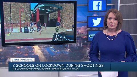 2 dead after shootings at Rudisill Library, QuikTrip