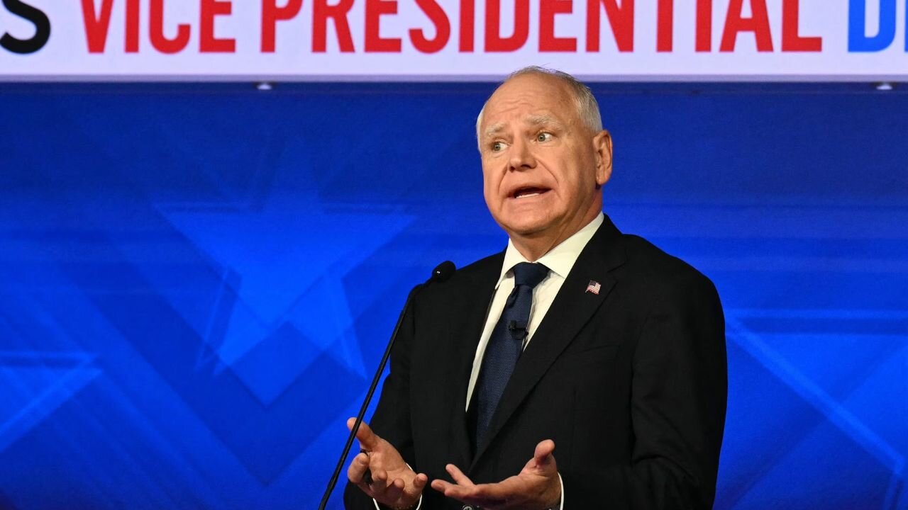 Disaster For Tim Walz - CNN Roasts Him For Horrific Debate Performance