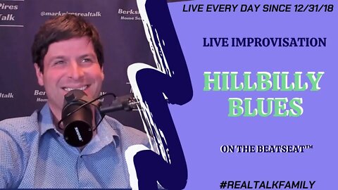 HillBilly Blues on the BeatSeat™️ Live Improvisation!