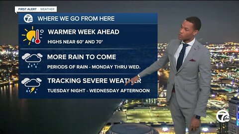 Tracking more rain and storms