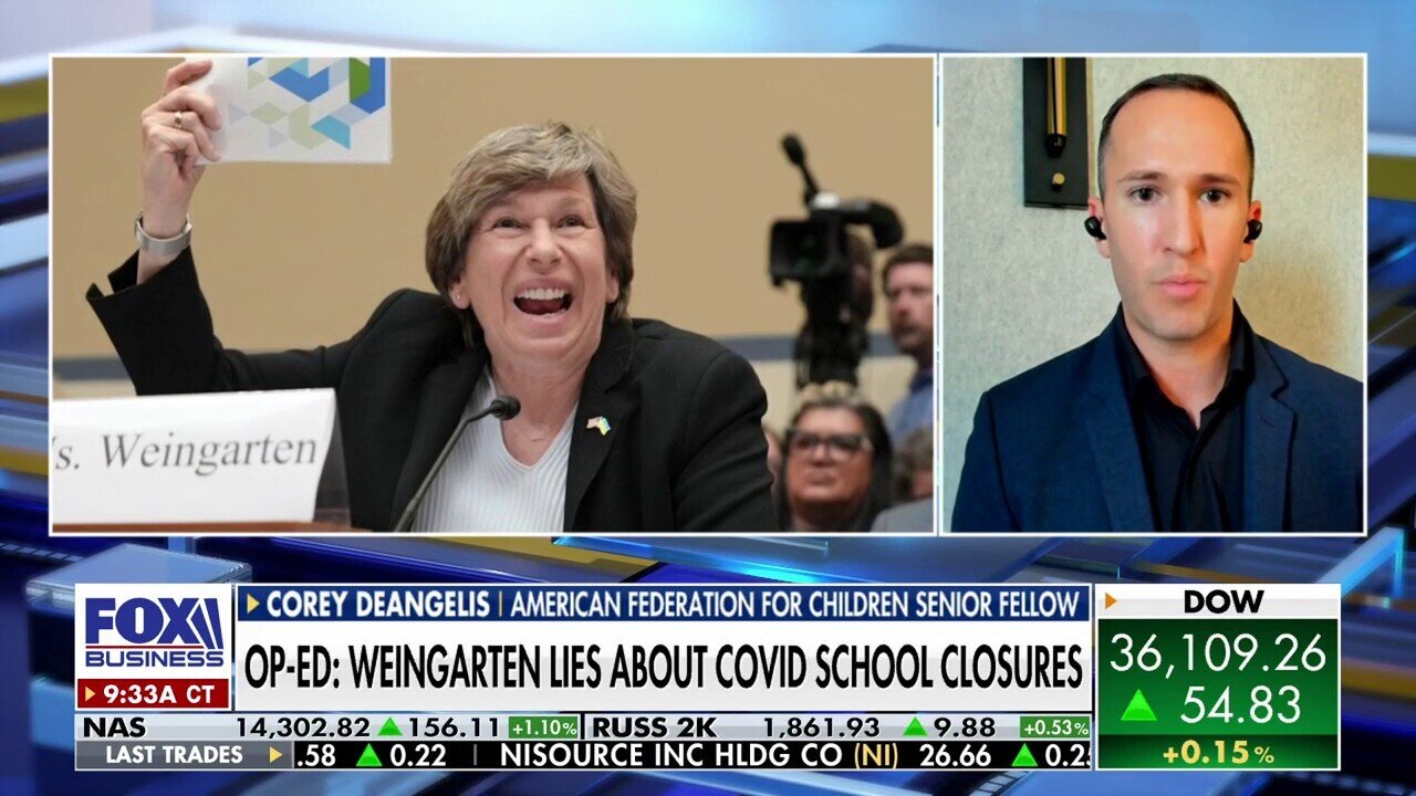 Corey DeAngelis: Randi Weingarten Is The 'Back-To-Back Champion Of The Gaslighting Olympics'