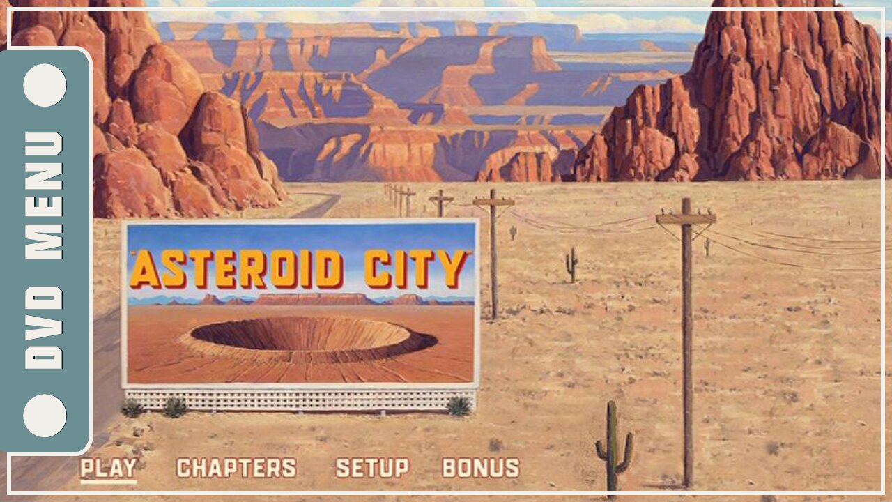 Asteroid City - DVD Menu