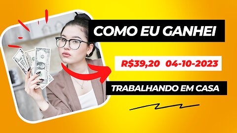 BITCOIN GRATIS GANHO DE HOJE R$39,20 04-10-2023