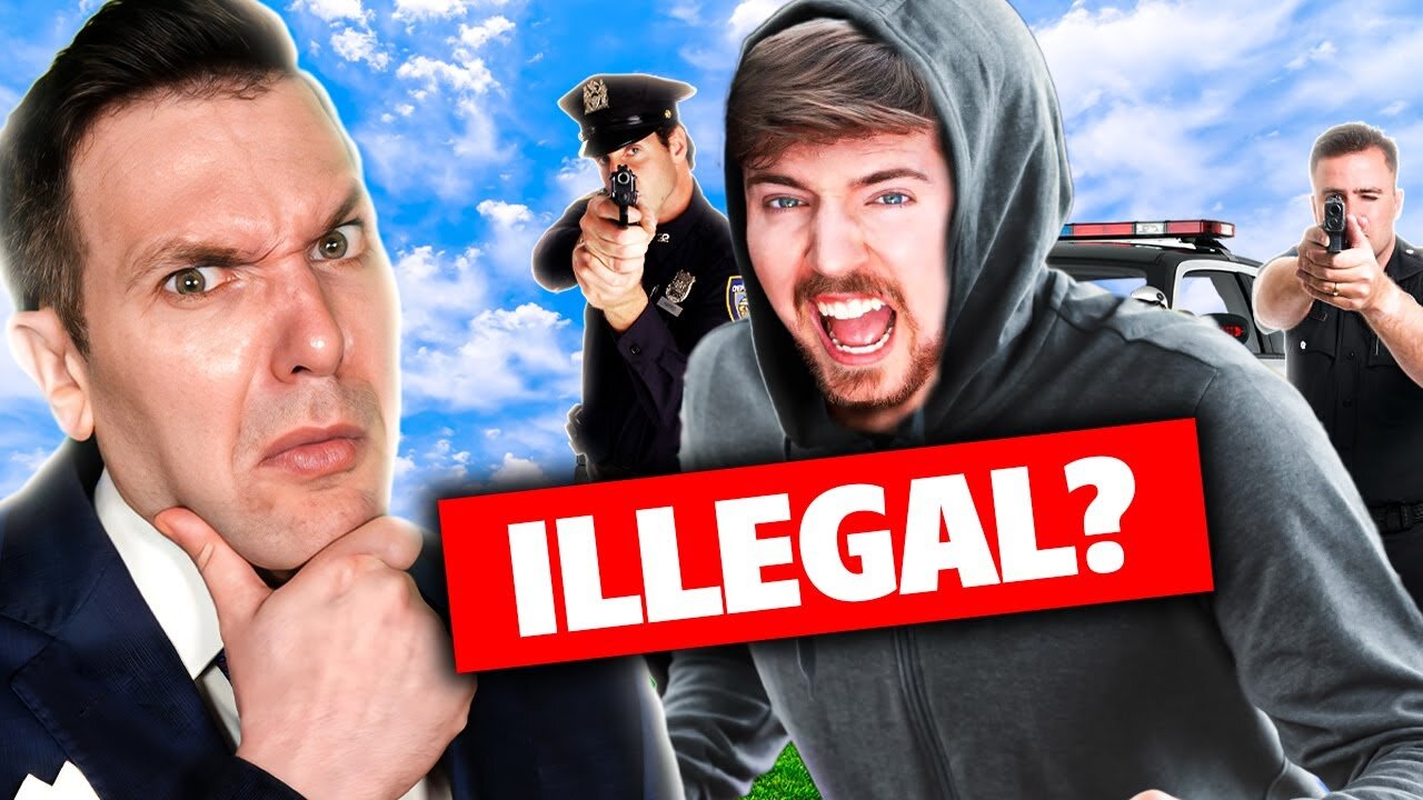Was The MRBEAST Arrest Prank was illegal?