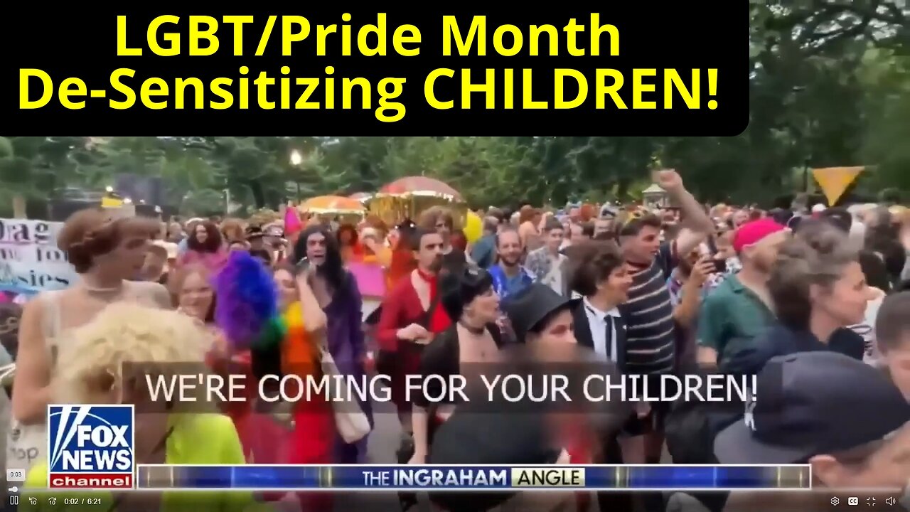 LGBTQ Pride Month De-Sensitizing Children