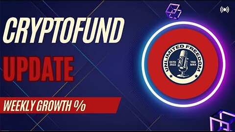 CRYPTOFUND UPDATE! New RECORD GROWTH for the week! Why I think this play WILL LAST! (Orange Pill)