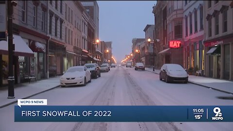 The Tri-State's first snowfall of 2022