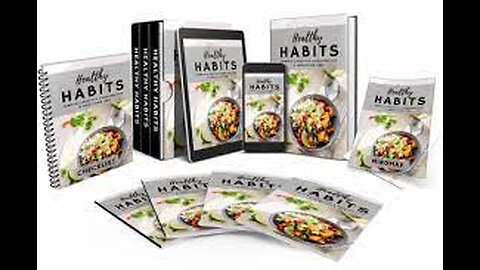 ⚡️The Ultimate Healthy Habits Ebook⚡️ High Converting Offer