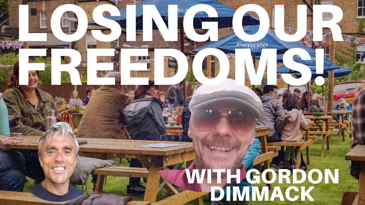 LOSING OUR FREEDOMS! ROBBING US BLIND! THE ELITES WAR AGAINST US! WITH GORDON DIMMACK