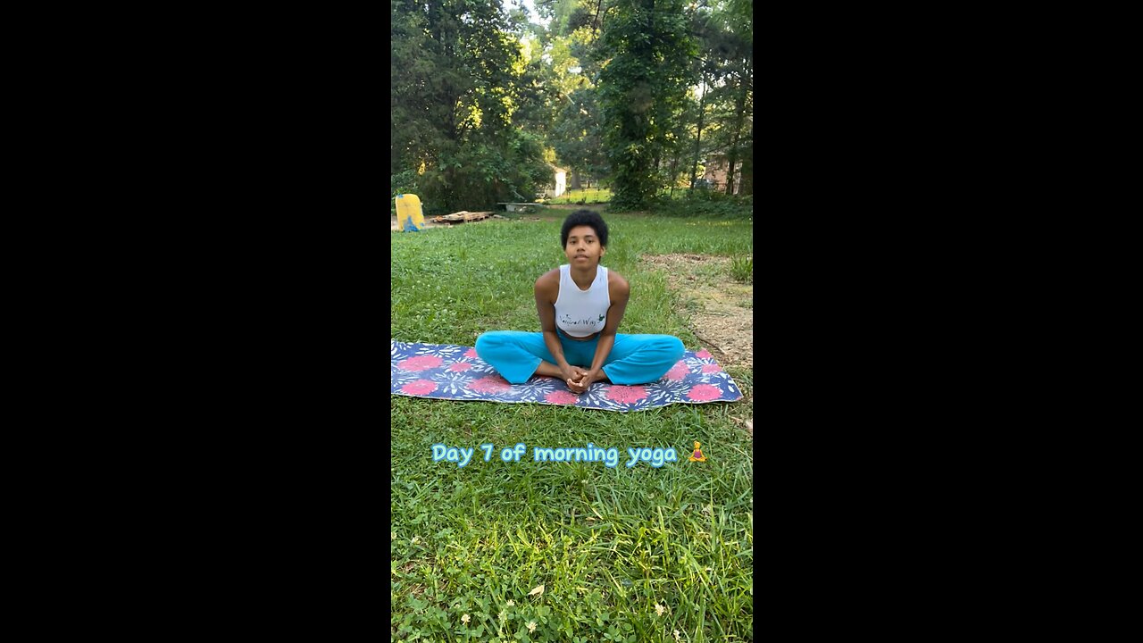 Day 7 of Morning yoga 🧘‍♀️