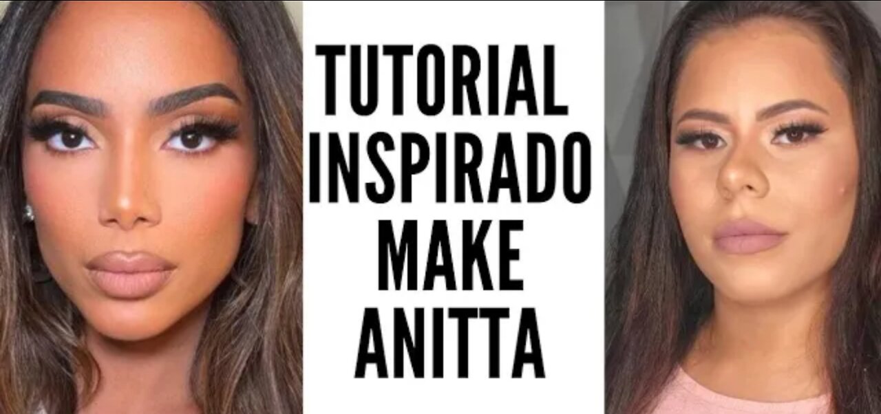 Anitta/Kardashian Makeup Tutorial / CanalDaCobriane 🐍