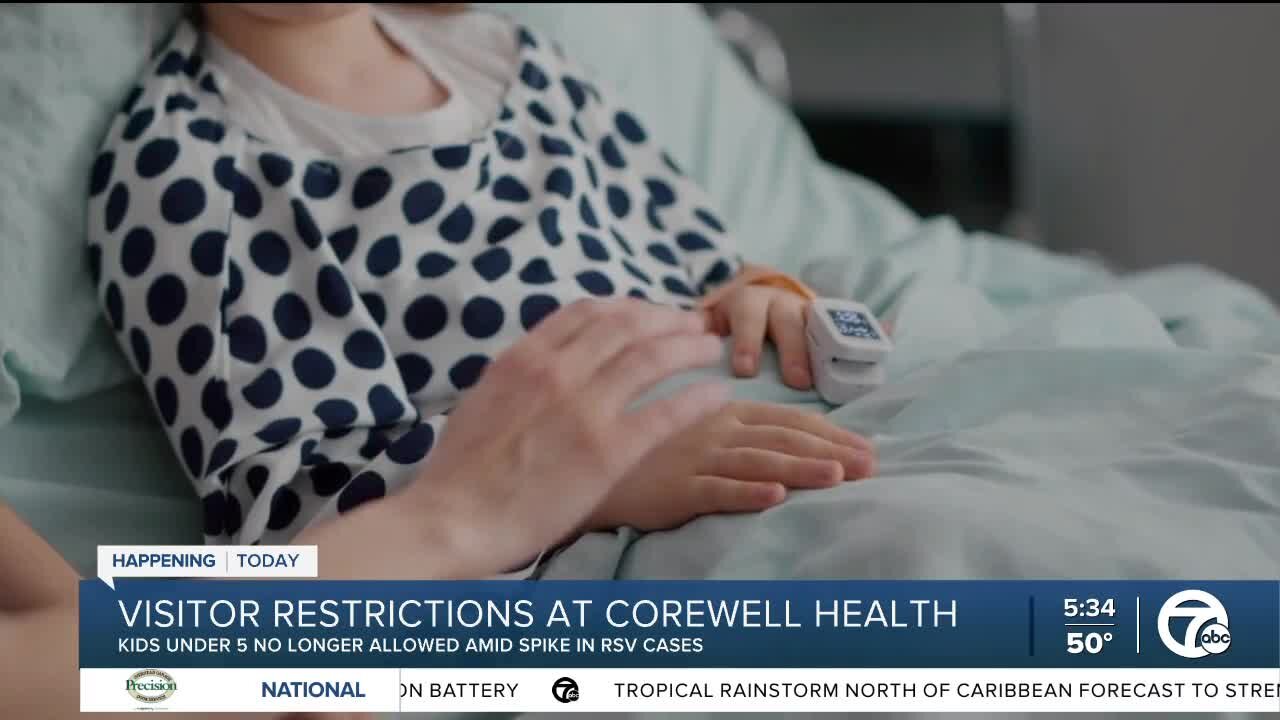 Visitor restricts at Corewell Health