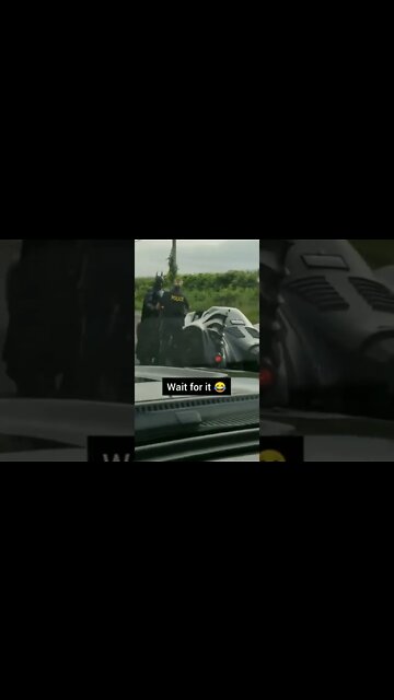 The Batman, The Police And The Joker #shorts #dashcams