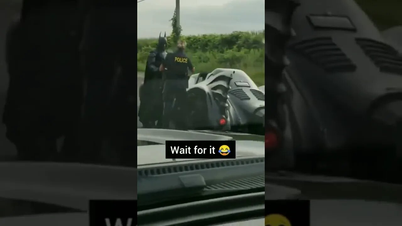 The Batman, The Police And The Joker #shorts #dashcams