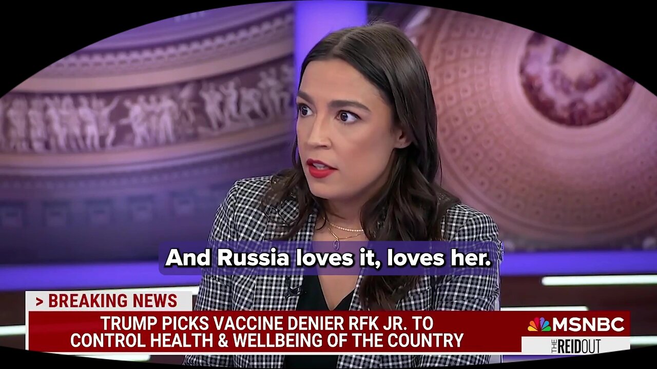 AOC and Joy Reid rant about Tulsi Gabbard, calling the veteran "Pro War"