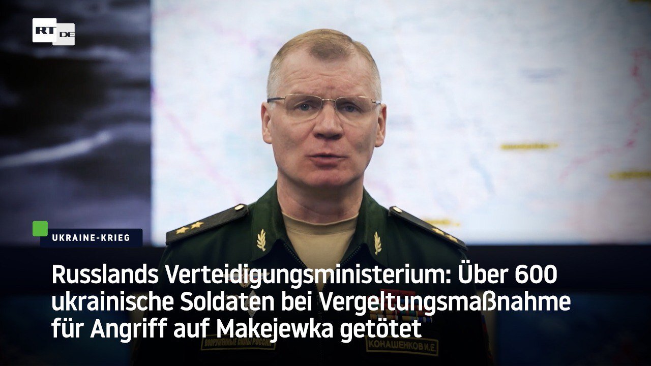 Über 600 ukrainische Soldaten bei Vergeltungsmaßnahme für Angriff auf Makejewka getötet