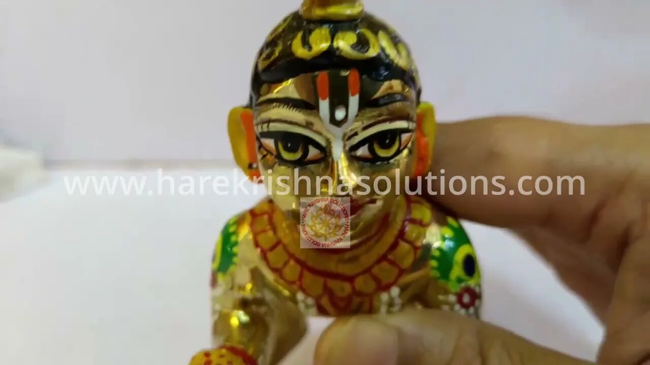 Laddu Gopal 4 inches Deity