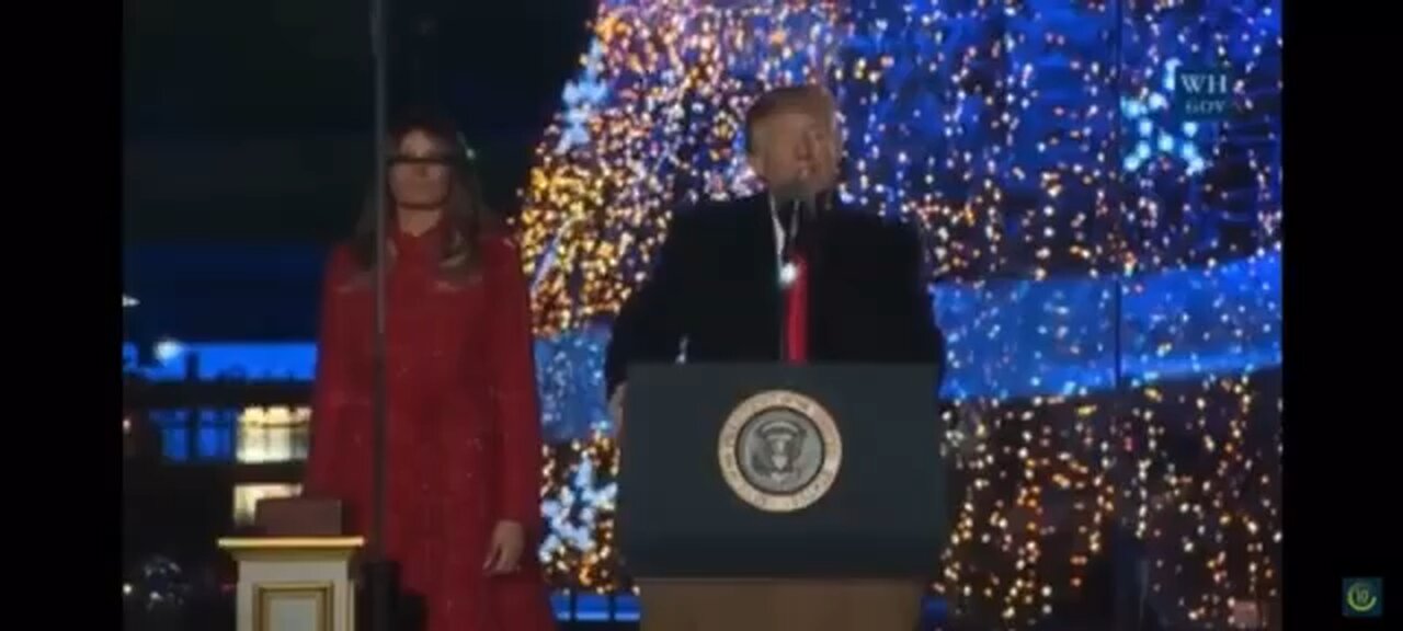 President Trump with an important Christmas message to all Patriots!