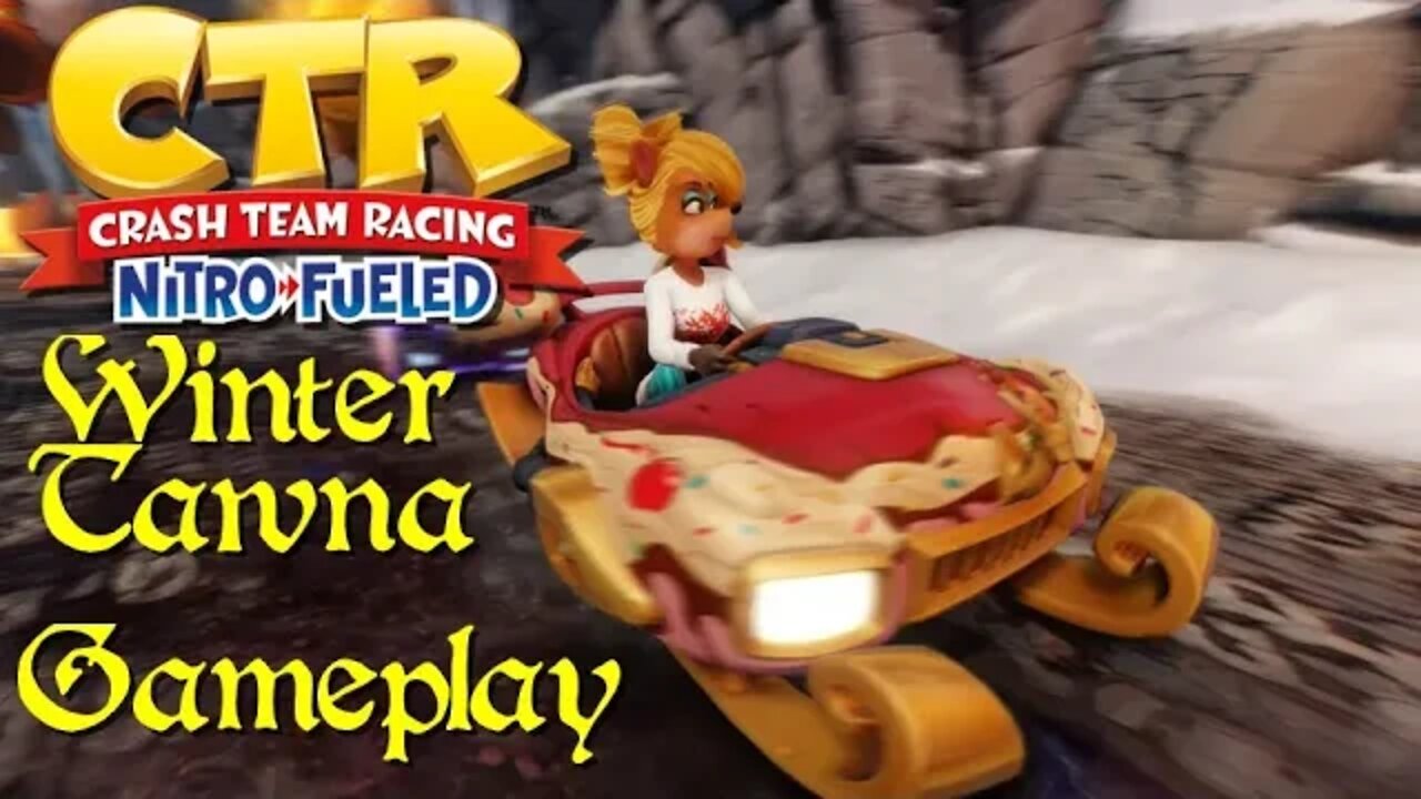 Crash Team Racing: Nitro Fueled - Winter Tawna Gameplay - PlayStation 4 😎Benjamillion