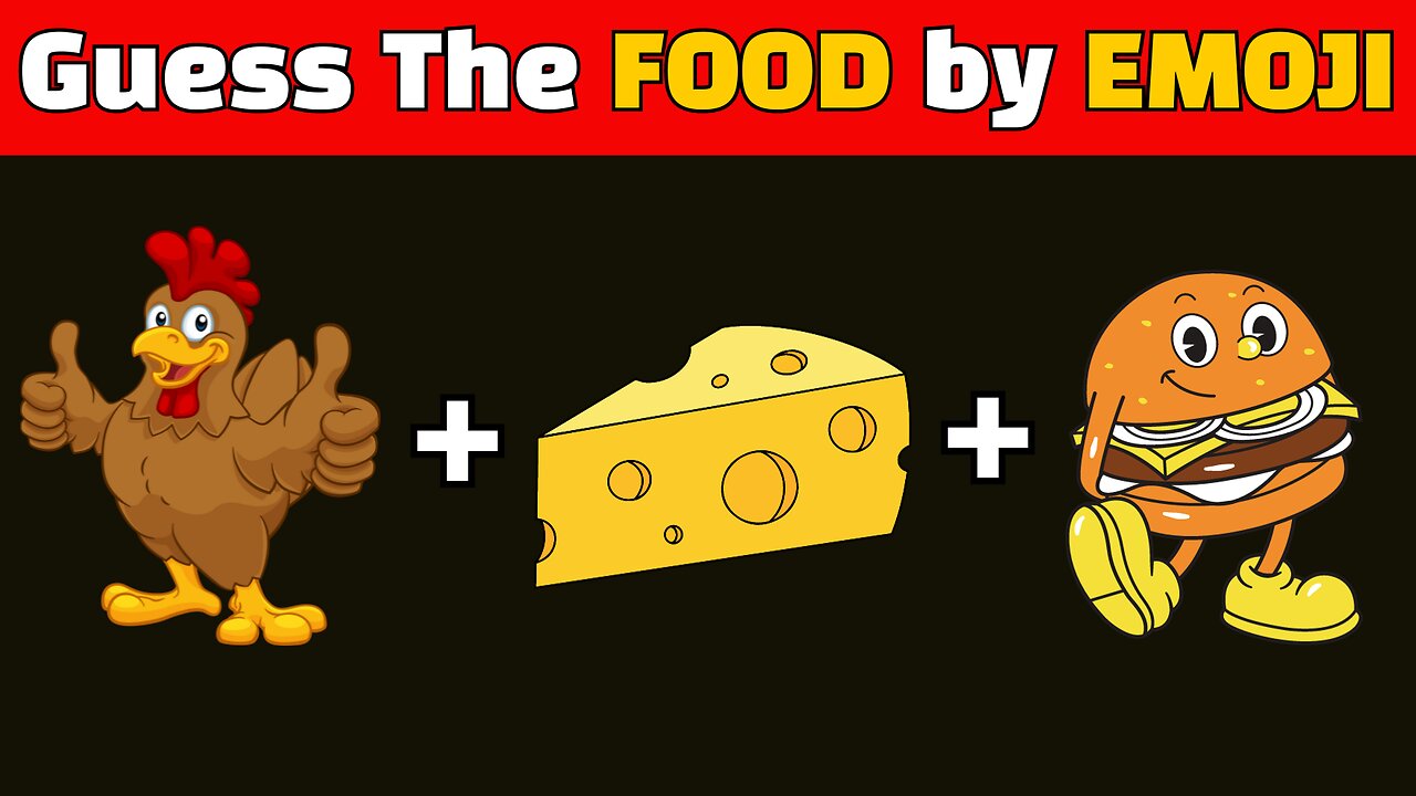 Guess The FOOD By EMOJI | Food Quizzes | Food Emoji Fun | Kuiz Quizzo