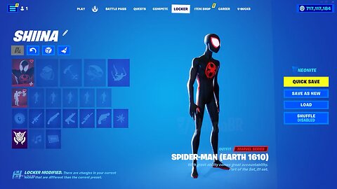 Fortnite Miles Morales "Put 'er there" emote