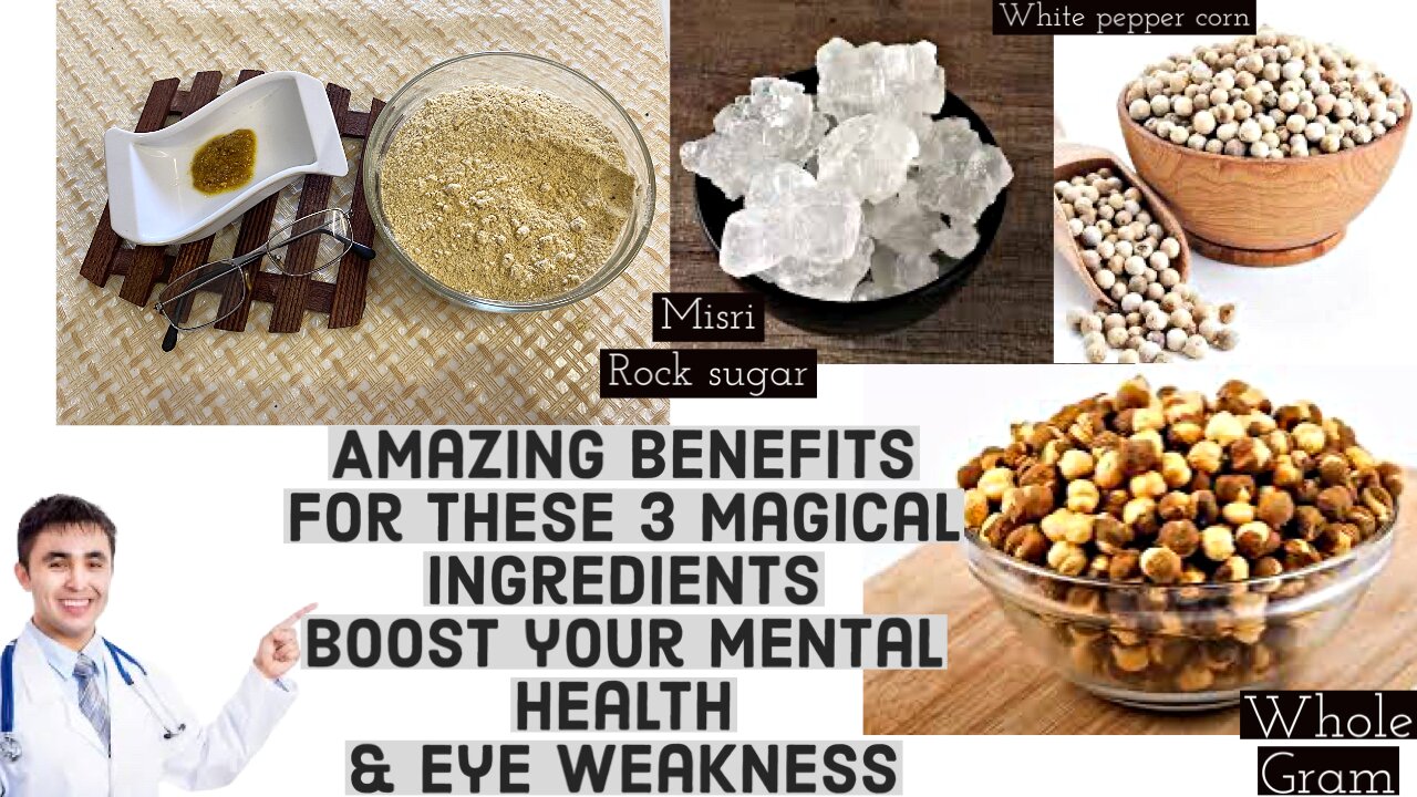 Amazing health benefits for 3 ingredients