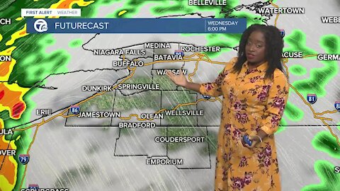 7 First Alert Forecast 12 p.m. Update, Wednesday, August 22