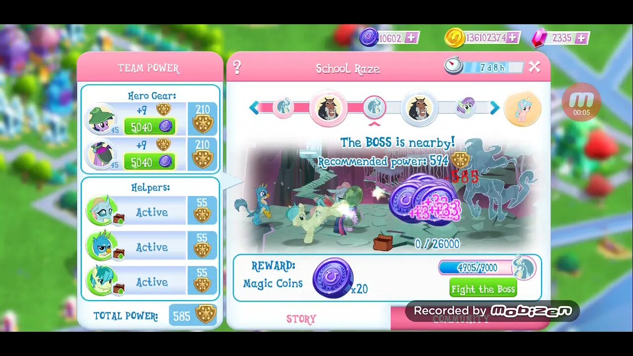 It was a setup by Cozyglow!!! She's going to destroy all the magic if we don't stop her!