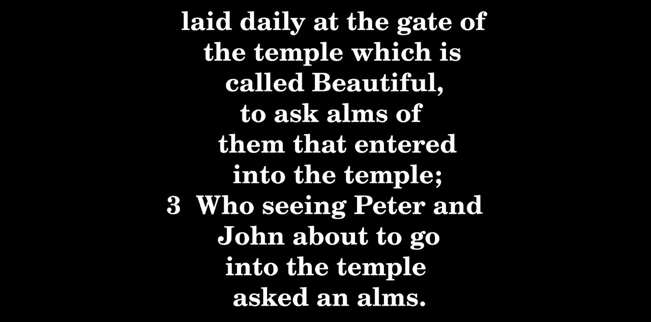 Acts 3 King James version