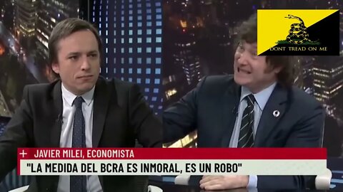 2022 08 12 Javier Milei EL PESO UNA ESTAFA DE LA CASTA MILEI 2023
