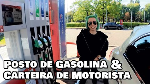 Postos de gasolina na Polônia e carteira de motorista