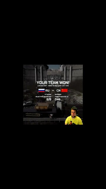 Crashed my Heli in the End Screen! BF4