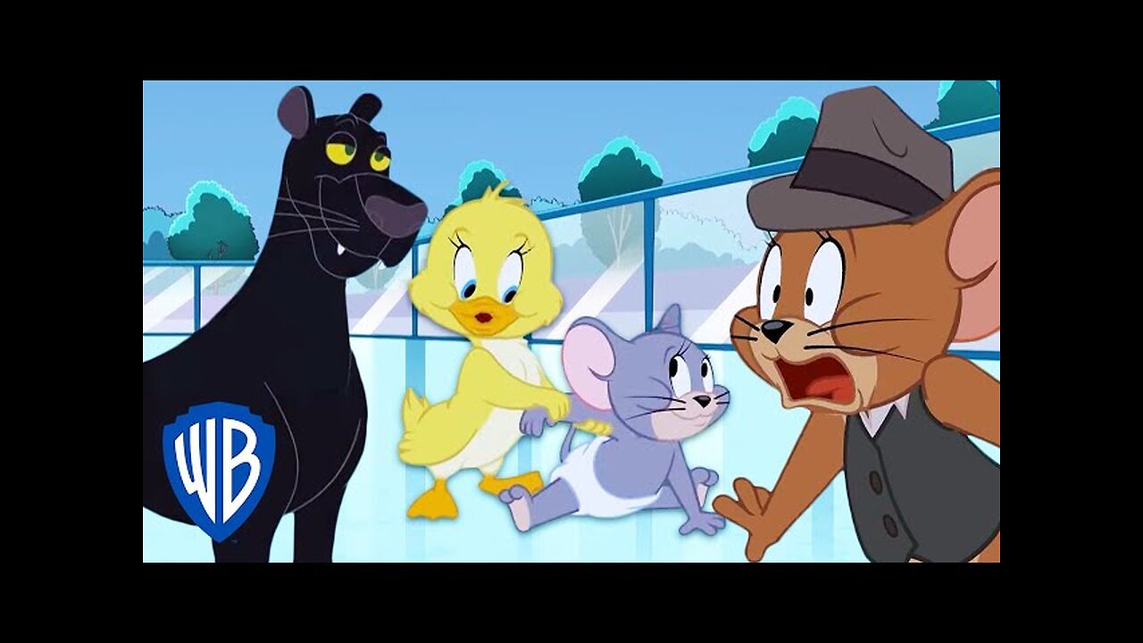 Tom & Jerry | Ice Skating Detectives | WB Kids