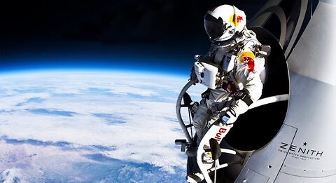 ( i jumped form space( world record supersonic freefall)