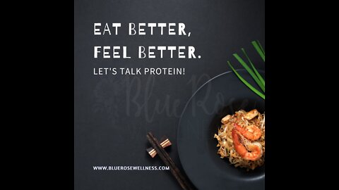 Protein is your friend!