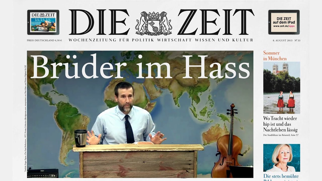 Brüder im Hass - Pastor Anderson kommentiert Artikel von Der Zeit