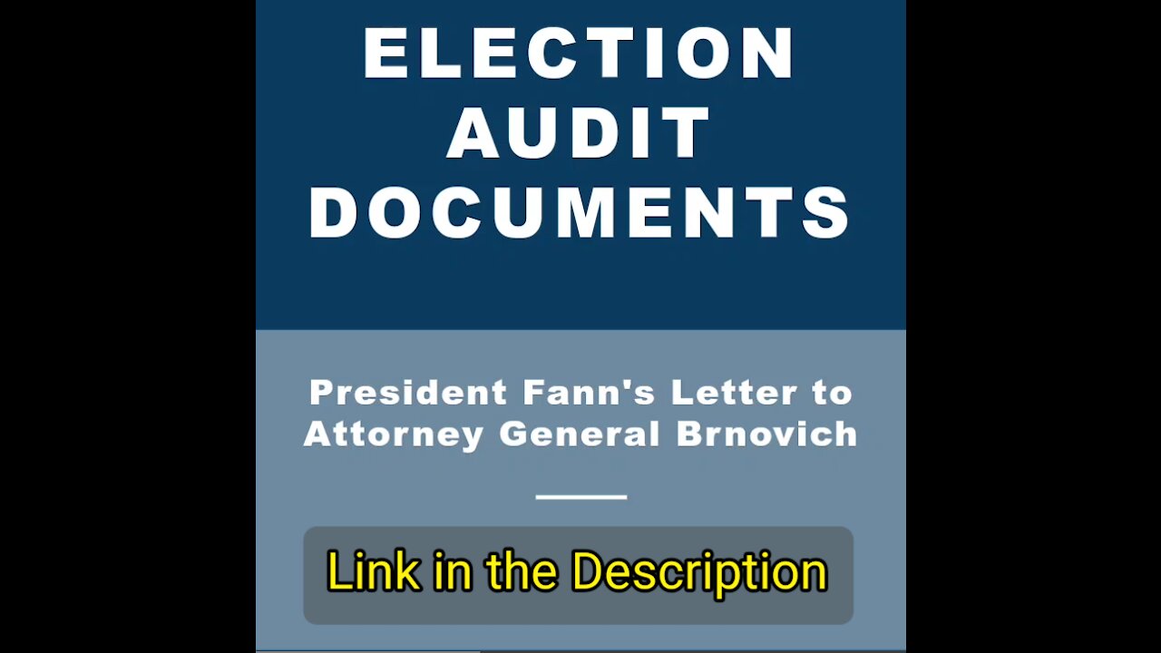 [LINK] Arizona ELECTION AUDIT DOCUMENTS