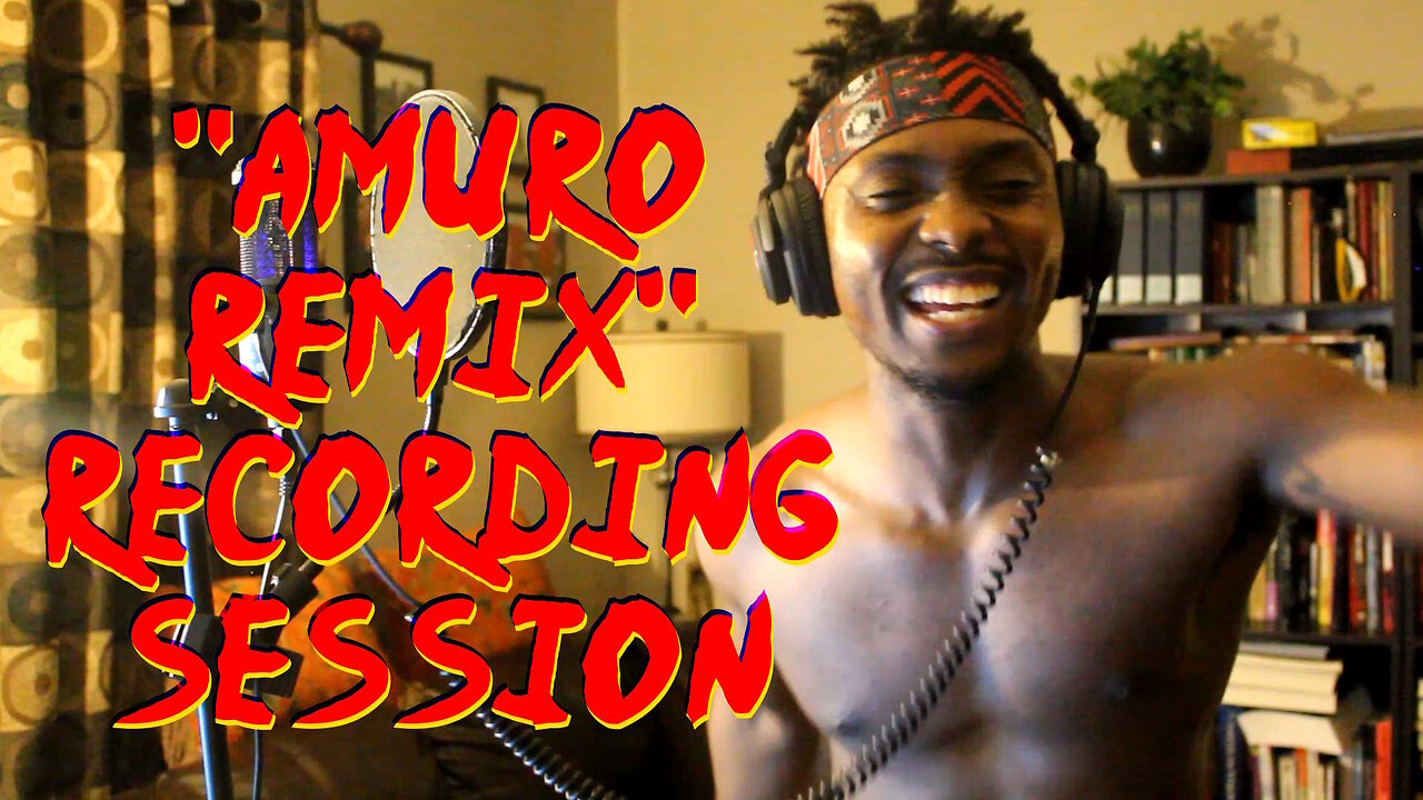 Chad Marco Recording Amuro Remix (The Process)