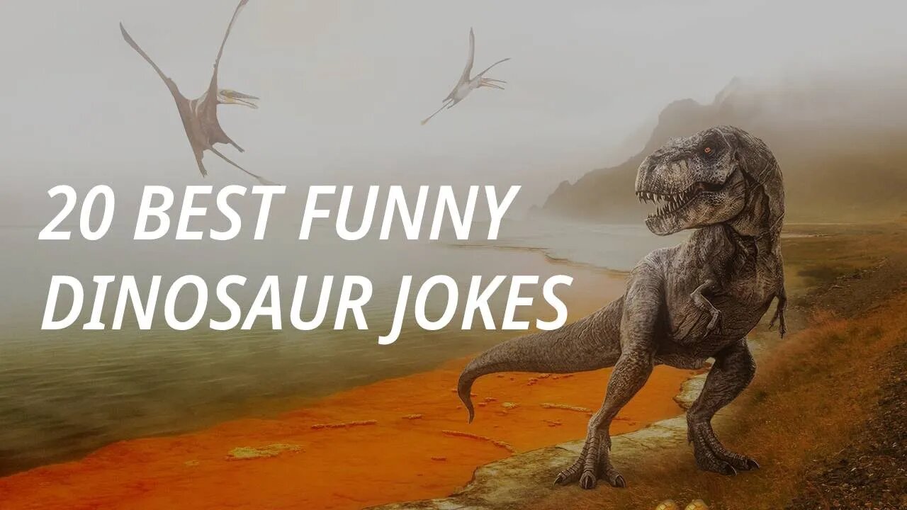 20 Best Short DINOSAUR Funny Dad JOKES !