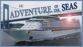 Adventure of the Seas Departs Cape Liberty - 4K