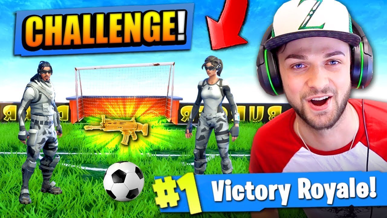 FORTNITE FREESTYLE FOOTBALL CHALLENGE !