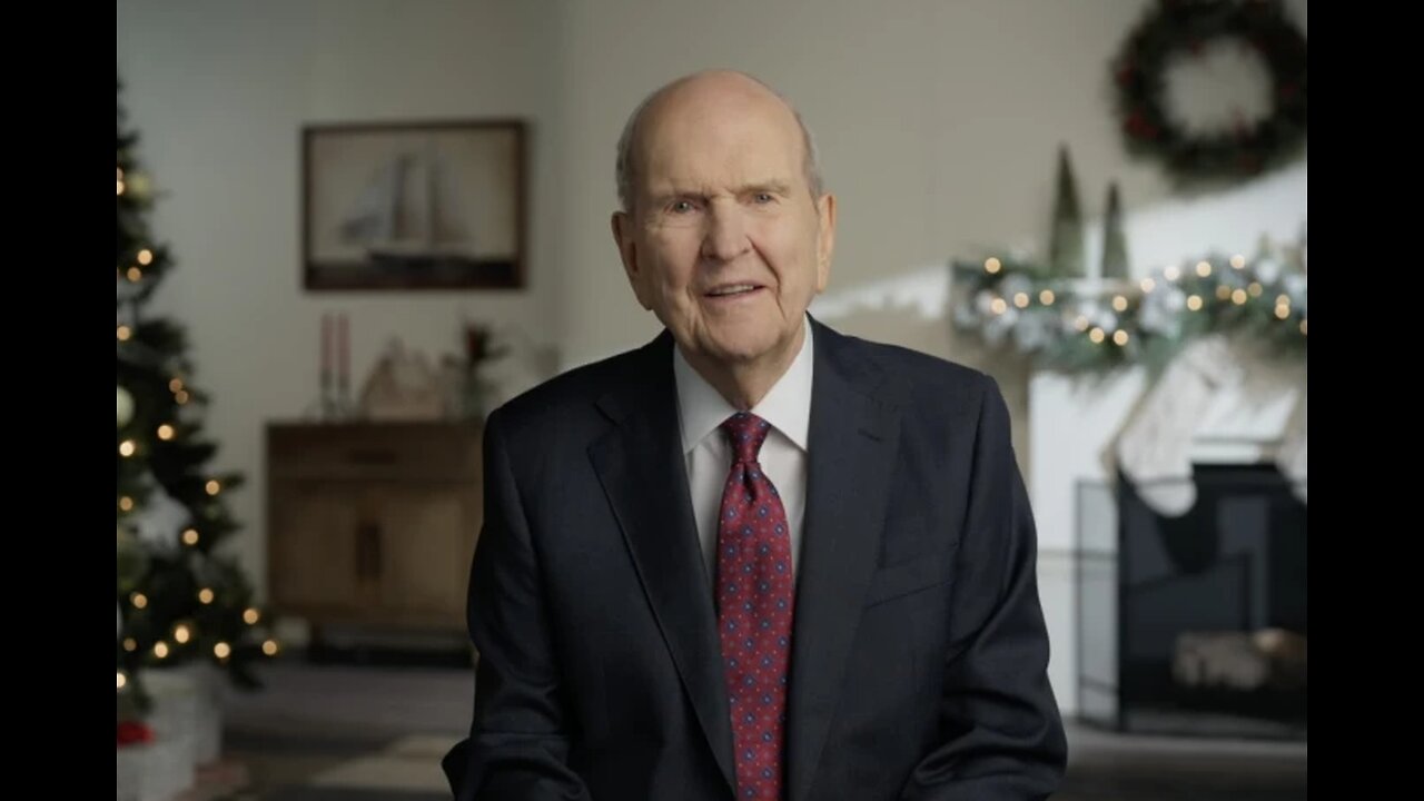 The Light of Jesus Christ | A Christmas Message from President Russell M Nelson #LightTheWorld