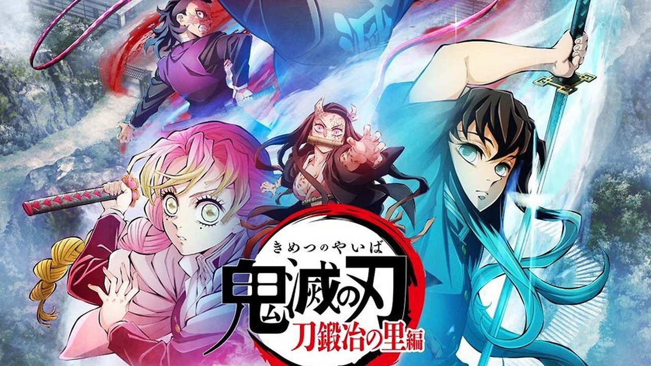 Watch Kimetsu no Yaiba- Katanakaji no Sato-hen |Demon Slayer season 3 | Muichiro vs Gyokko