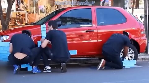 see what they did to a guy who parked their car in a place for the disabled