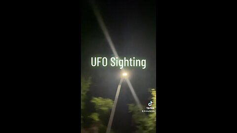 Charlie Trillz UFO Sighting