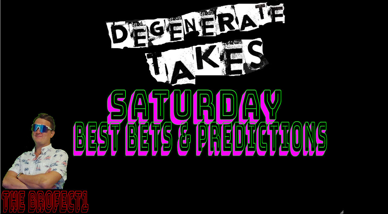 Saturday Best Bets Locks and Predictions! NBA, MLB, XFL, NHL and MORE!