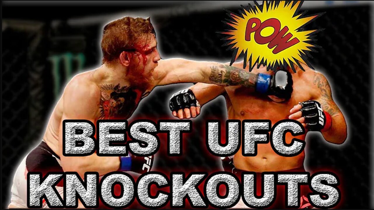 Best UFC Knockouts. -only real men watch this-